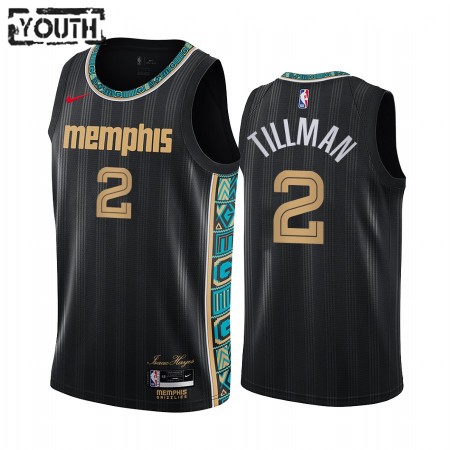 Kinder NBA Memphis Grizzlies Trikot Xavier Tillman 2 2020-21 City Edition Swingman